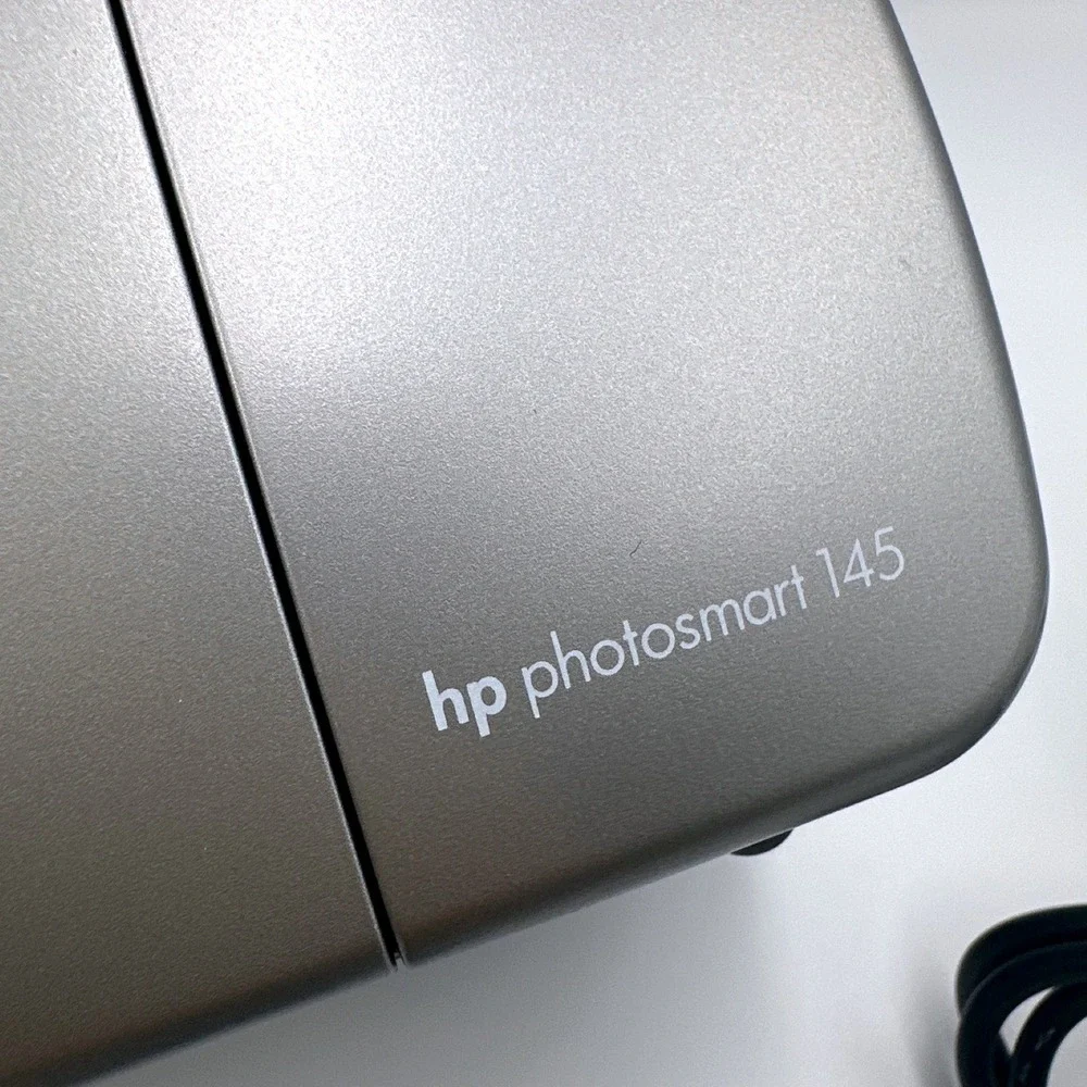HP PHOTOSMART 145 Q3025A Digital Photo Printer Portable Bag w/Accessories WORKS